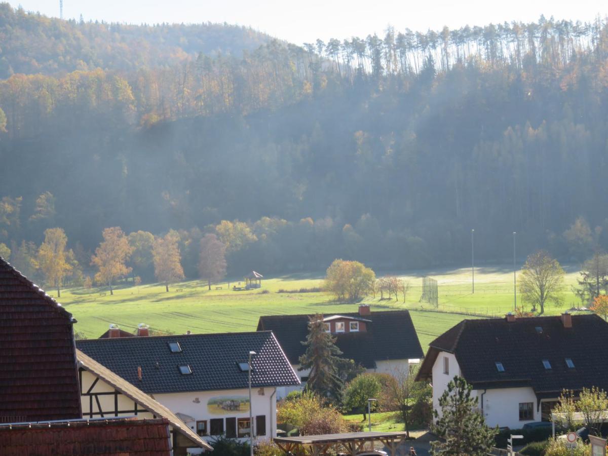 شقة Traumblick Am Bartelsborn Kleinern المظهر الخارجي الصورة